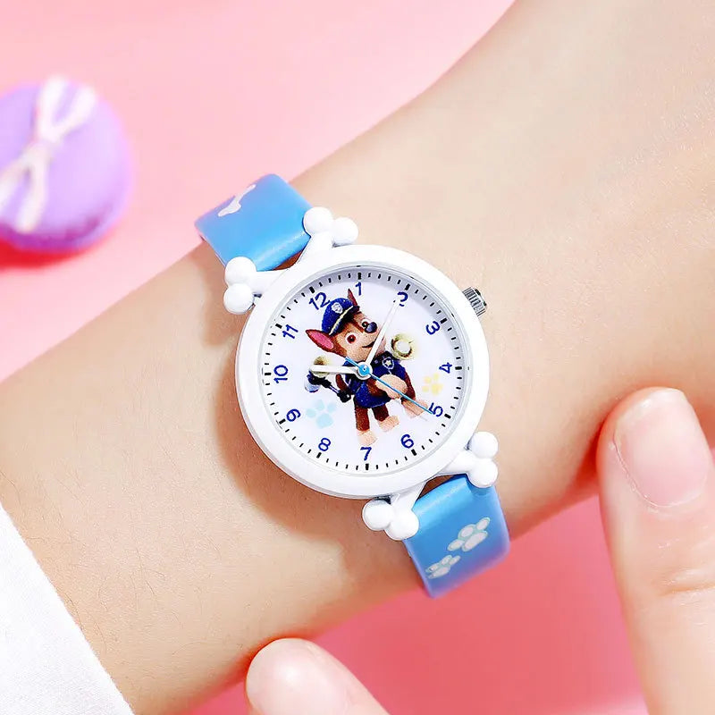 Paw Patrol Watch Cartoon Anime Figure Character Watch Children's Digital Chase Skye Marshall Kids Waterproof Watch Birthday Gift