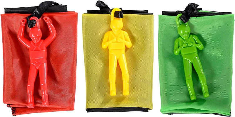 Parachute Toys for Kids Tangle Free Outdoor Flying Parachute Men Outside Toys Easter Basket Stuffers Idea Unique Boy Girl Gift
