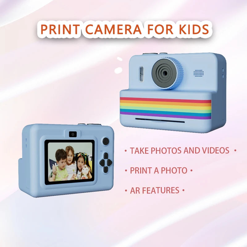 Children's printable camera toy small camera gift for boys and girls