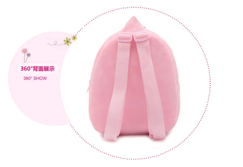 Sanrio Hello Kitty Anime Cute Backpack Cartoon Plush Backpack Kindergarten Schoolbag Kawaii Shoulders Bag Cosplay Surprise Gifts
