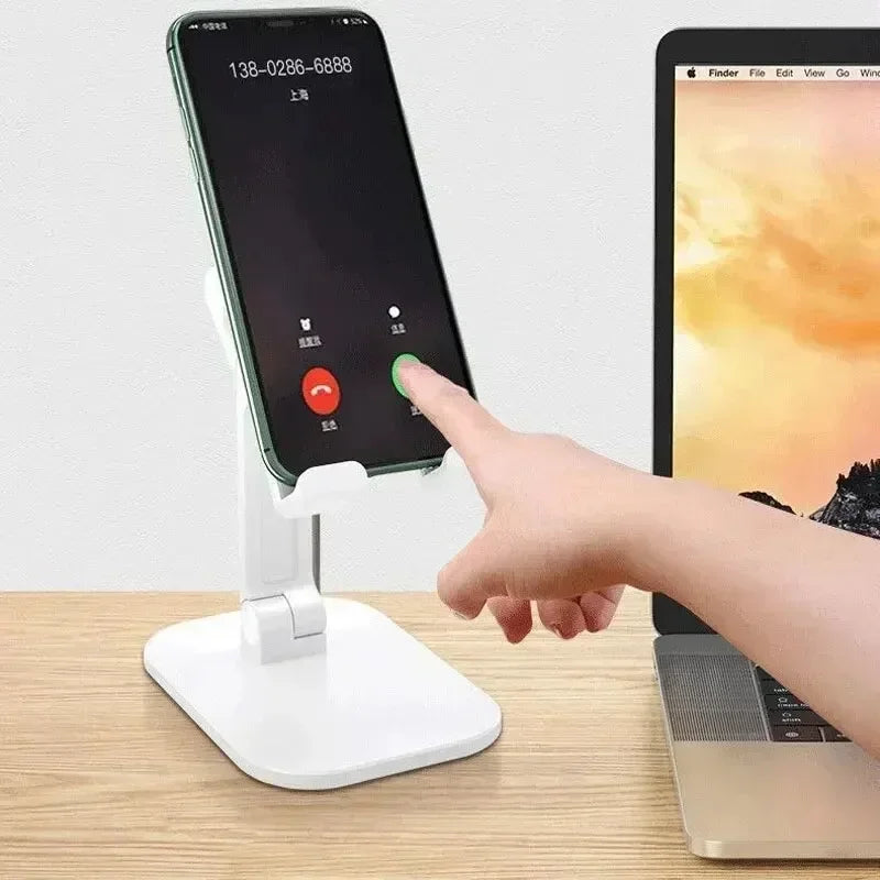 Adjustable Desktop Mobile Phone Holder Stand Foldable Desktop Tablet Bracket For iPhone iPad Samsung Galaxy Tab Xiaomi Pad Mount