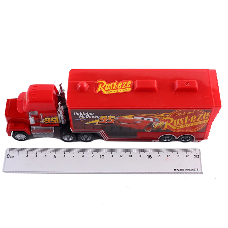 Disney Pixar 2 3 Lighting McQueen Tractor Car Truck Mater Queen 1:55 Metal Die Casting Model Car Children's Toys Christmas Gift