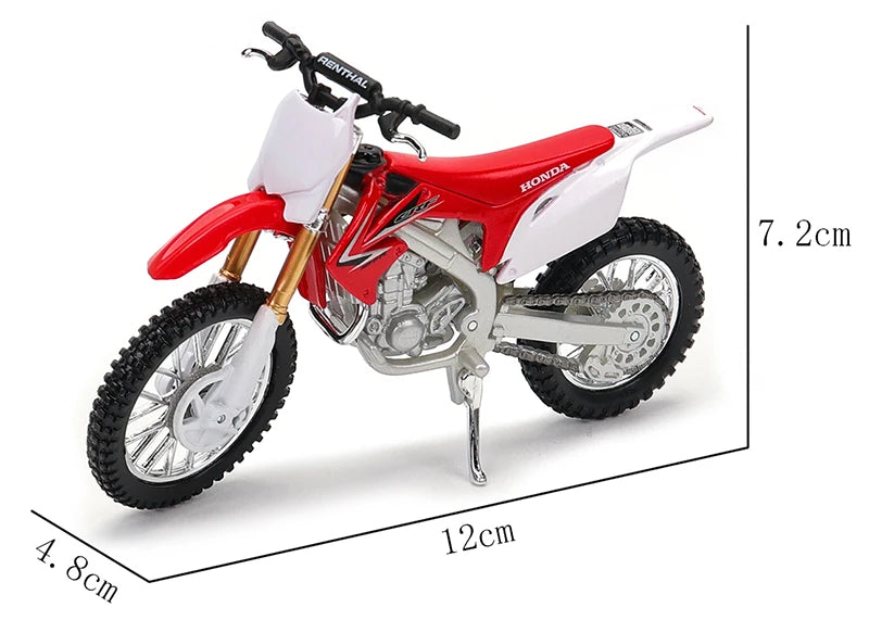 Maisto 1:18 Honda CRF450R Africa Twin DCT 600F Static Die Cast Vehicles Collectible Hobbies Motorcycle Model Toys