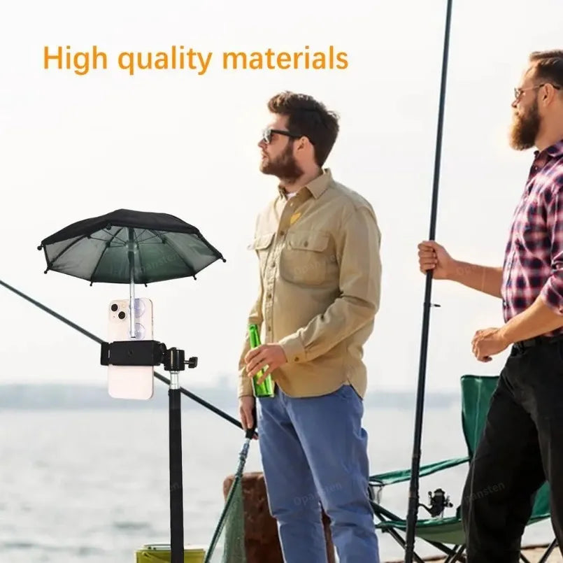 Mobile Phone Parasol Phone Umbrella Sun Anti-Glare Sun Shade Cover Car Visor Sunshade Sucker Holder For iPhone Samsung Live