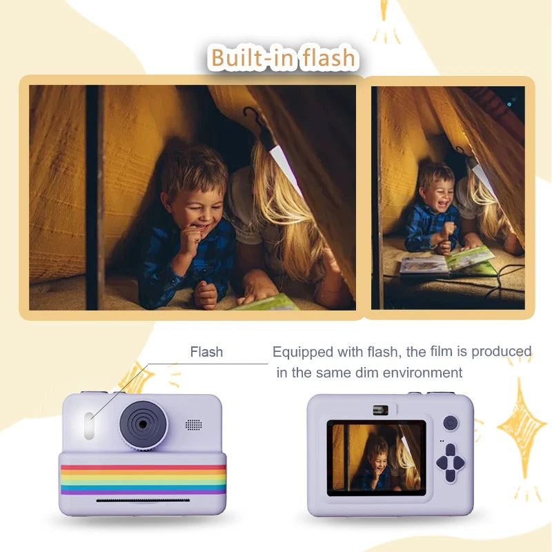 Children's printable camera toy small camera gift for boys and girls