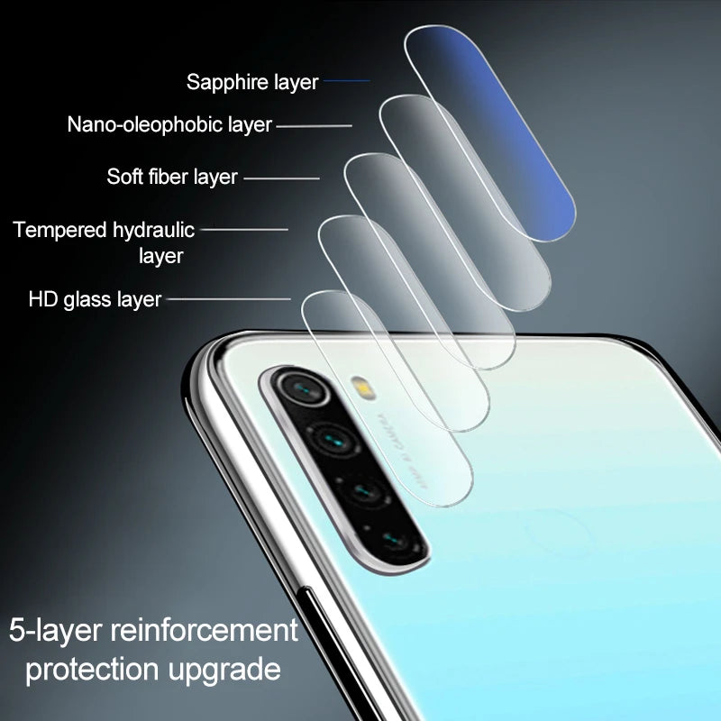 6-in-1 For Xiaomi Redmi 13 Glass For Redmi 13 Tempered Glass 9H HD Protective Screen Protector For Redmi 13 Redmi13 Lens Glass