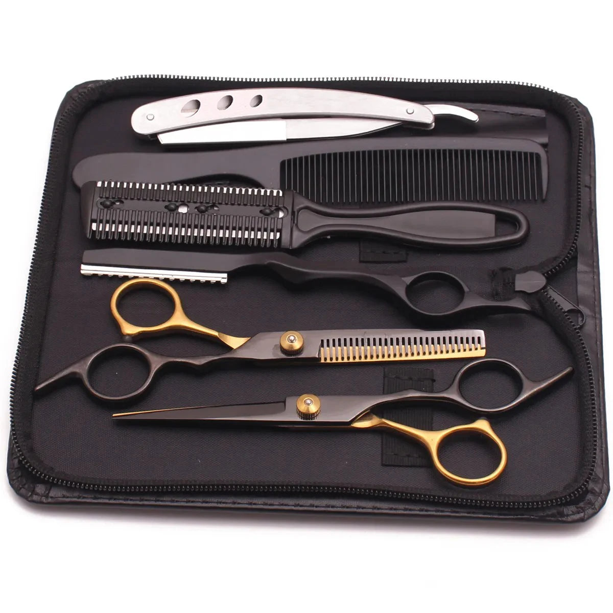 Hair Scissors 6" JP Stainless Hairdressing Scissors Barber Shop Hair Cutting Scissors Thinning Shears Haircut Set Dropshipping