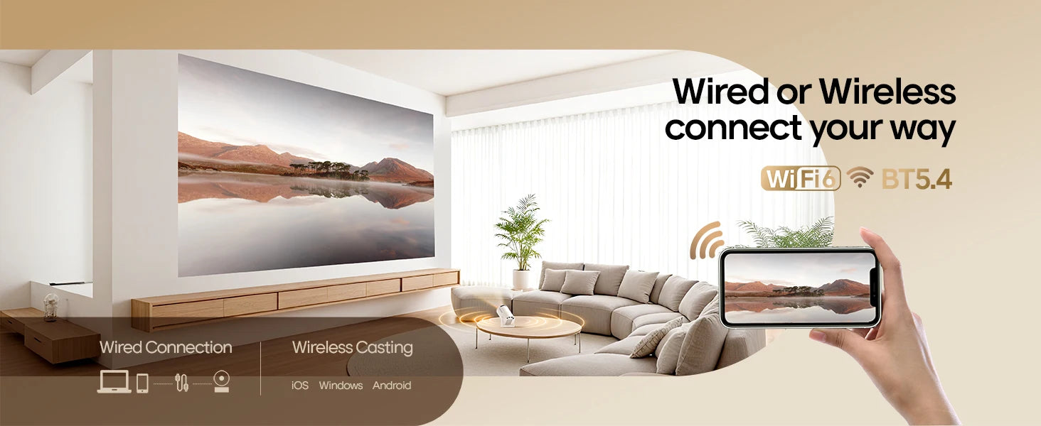 Magcubic Projector 4K Android 11 HY300 Pro Wifi6 290ANSI Allwinner H713 BT5.0 1080P 1280*720P Cinema Outdoor portable Projetor