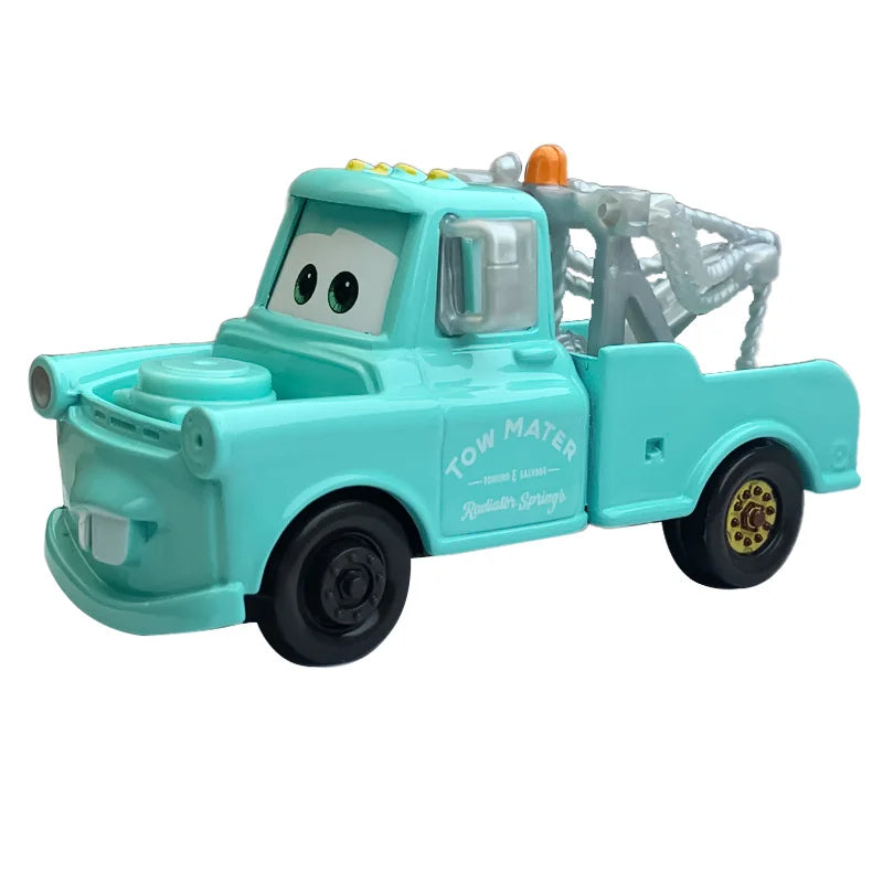 Disney Pixar Cars 3 2 Toy Lightning Mcqueen Mack Truck Mater Miss Fritter Frank Queen car racer Metal Collection children gift