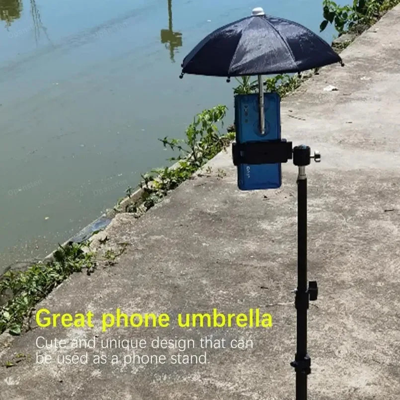 Mobile Phone Parasol Phone Umbrella Sun Anti-Glare Sun Shade Cover Car Visor Sunshade Sucker Holder For iPhone Samsung Live