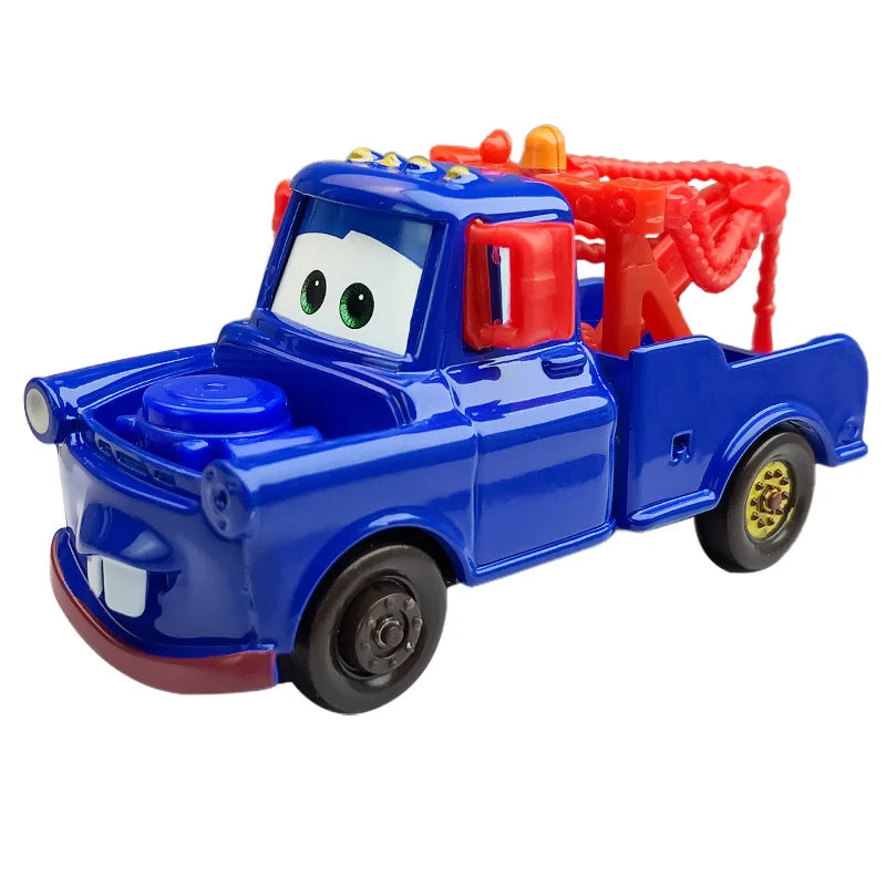 Disney Pixar 2 3 Lighting McQueen Tractor Car Truck Mater Queen 1:55 Metal Die Casting Model Car Children's Toys Christmas Gift