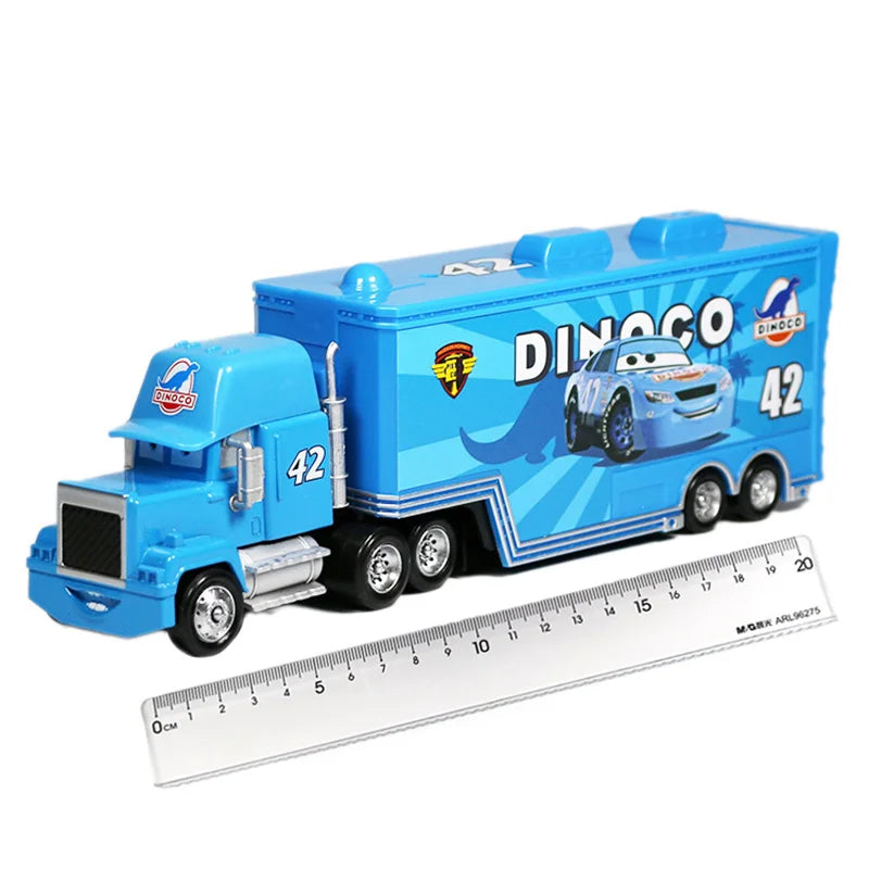 Disney Pixar 2 3 Lighting McQueen Tractor Car Truck Mater Queen 1:55 Metal Die Casting Model Car Children's Toys Christmas Gift
