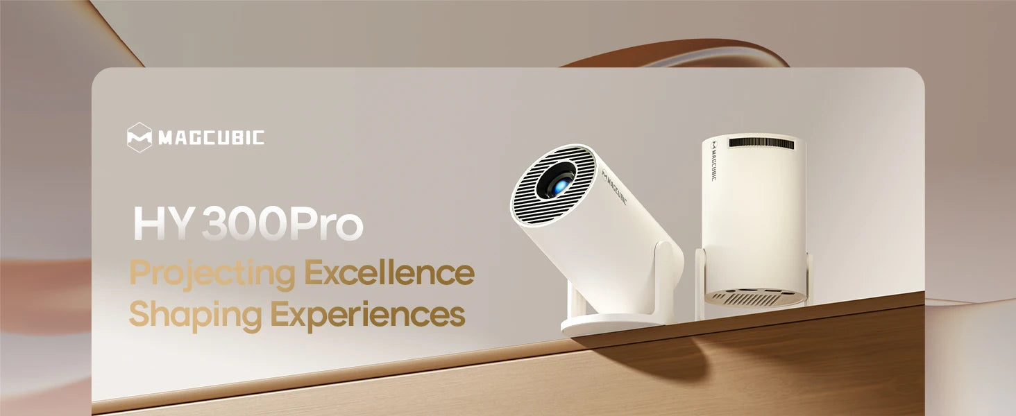 Magcubic Projector 4K Android 11 HY300 Pro Wifi6 290ANSI Allwinner H713 BT5.0 1080P 1280*720P Cinema Outdoor portable Projetor
