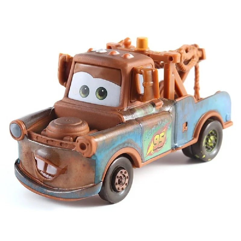 Disney Pixar Cars 3 2 Toy Lightning Mcqueen Mack Truck Mater Miss Fritter Frank Queen car racer Metal Collection children gift