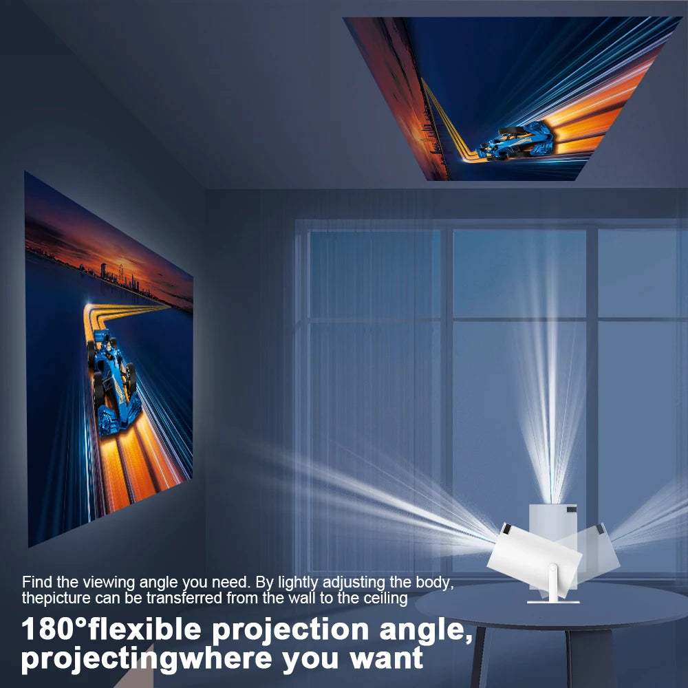 Magcubic Projector 4K Android 11 HY300 Pro Wifi6 290ANSI Allwinner H713 BT5.0 1080P 1280*720P Cinema Outdoor portable Projetor