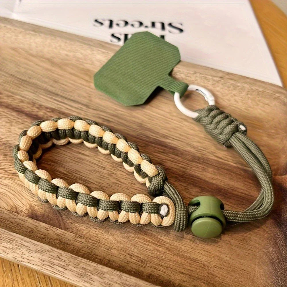 Cute Mobile Phone Lanyard Hanging Decoration Can Be Carried Twist Rope Anti-loss Pendant Fashion Strong Wrist Short Straps Band