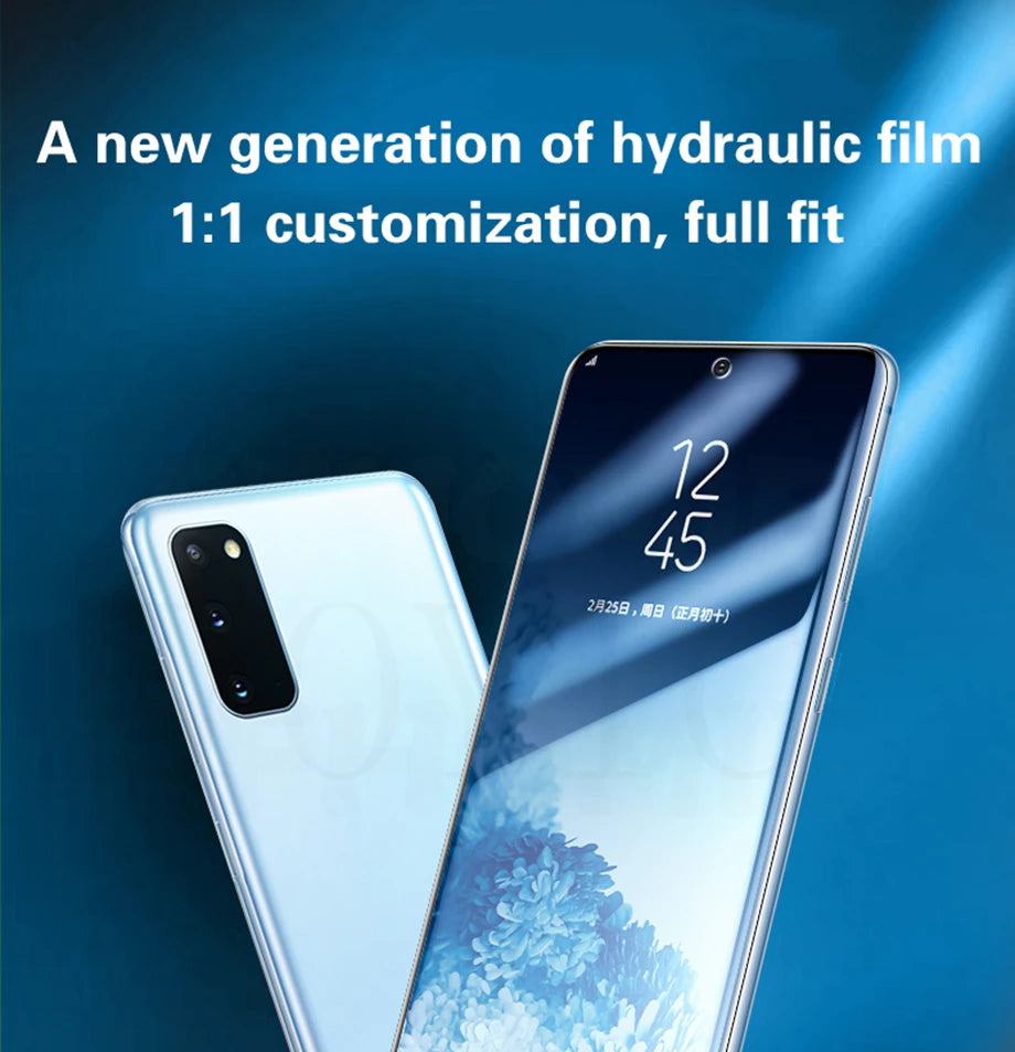 4Pcs Hydrogel Film Screen Protector For Samsung Galaxy S10 S20 S21 S22 Plus S23 Ultra FE Screen Protector For Note 20 8 9 10