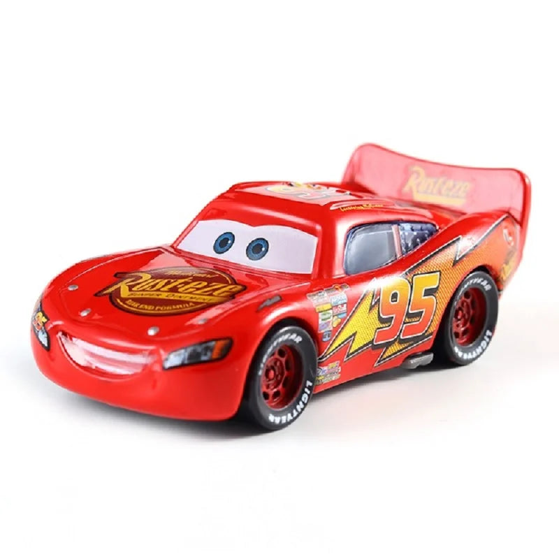 Disney Pixar Cars 3 2 Toy Lightning Mcqueen Mack Truck Mater Miss Fritter Frank Queen car racer Metal Collection children gift