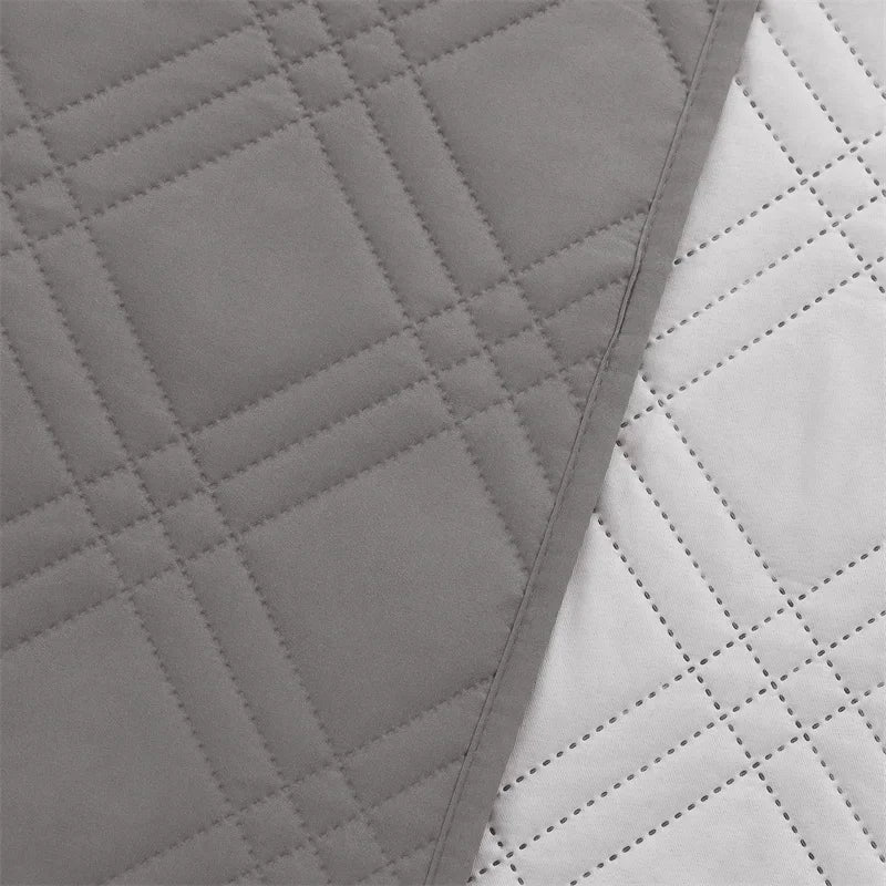 1seater Waterproof Recliner Cover Solid Color Quilted Armchair Slipcover Pet Kids Accent Couch Cushion Living Room Hotel Home