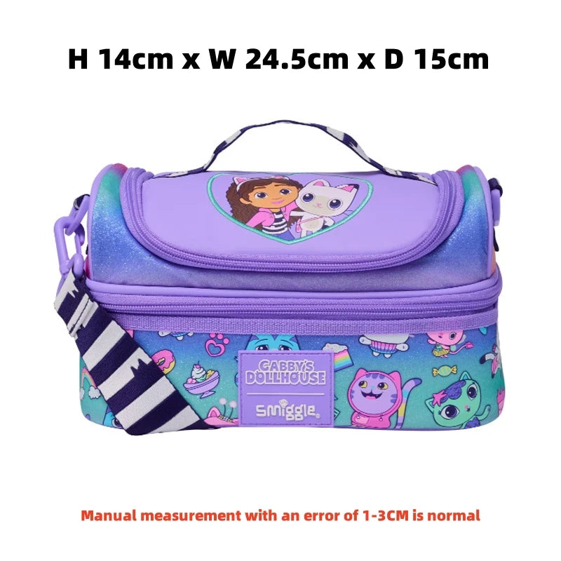 Genuine Australia Smiggle Gabby's Dollhouse Cartoon Series Children School Bag Anime Backpack Student Gift Separate Purchases