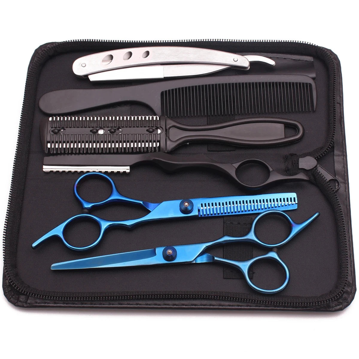 Hair Scissors 6" JP Stainless Hairdressing Scissors Barber Shop Hair Cutting Scissors Thinning Shears Haircut Set Dropshipping