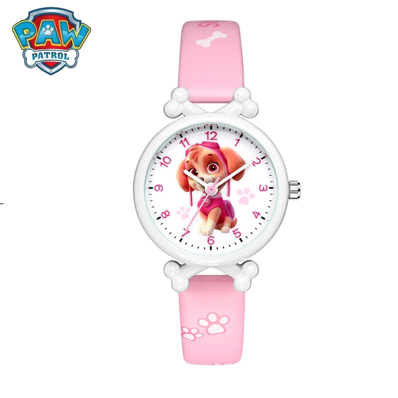 Paw Patrol Watch Cartoon Anime Figure Character Watch Children's Digital Chase Skye Marshall Kids Waterproof Watch Birthday Gift
