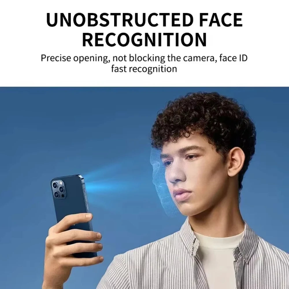 NNBILI 4Pcs Full Cover Privacy Screen Protector For iPhone 11 12 13 14 15 16 Pro Max Anti-spy Glass For iPhone16 Plus 16e Glass