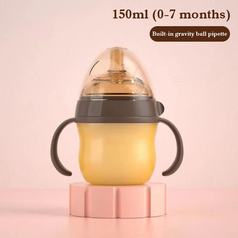 Clearance_0-36 Months Baby Nano Silicone Water Bottle with Handle /150ml/240ml/Baby Boys & Girls_Continuous updates