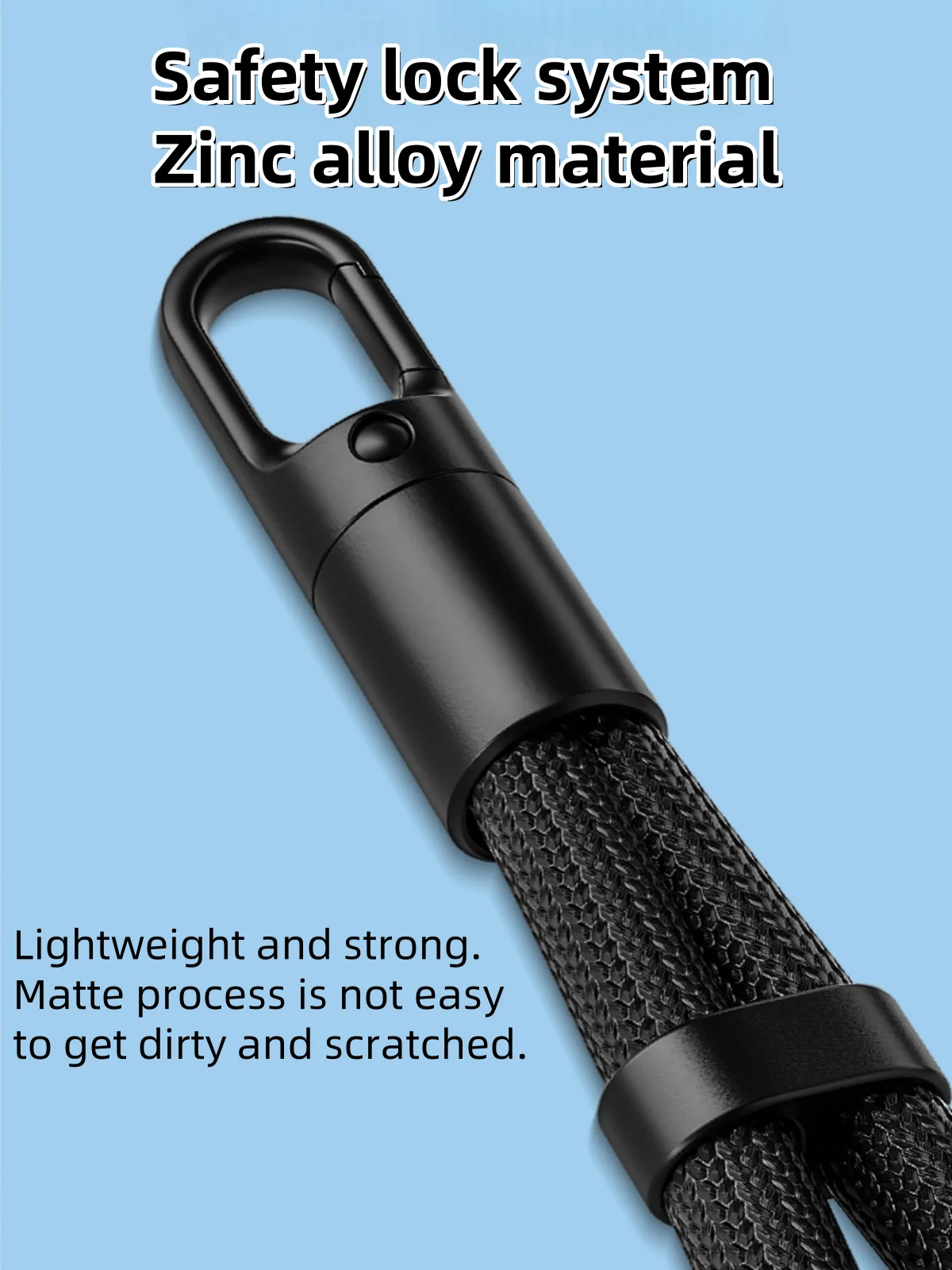 Universal Adjustable Mobile Phone Lanyard Short Wrist Strap with Self-locking Anti-drop Design Durable Polyester Phone Strap