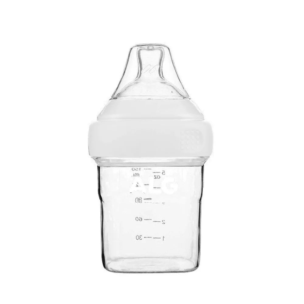 0-3 years old newborn baby anti-fall and anti-colic PP milk bottle, 150ml-240ml children's bottle, three colors optional bottle