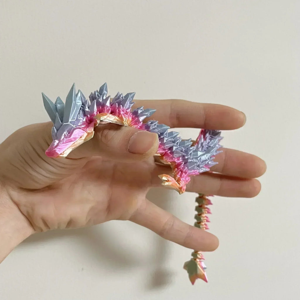 New 3D Printed Chinese Dragon Full Body Joints That Can Move Home Furnishings and Decorations Are Worth Collecting Creative Toys