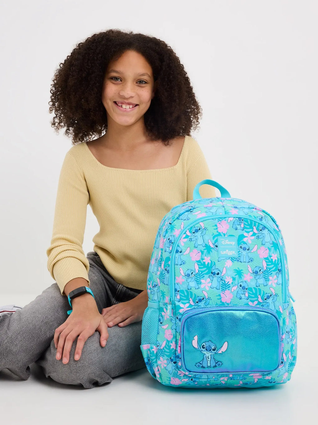 New Australia Smiggle School bags Disney Stitch Backpack Lunch Bag Water Bottle Student Gift Need To Purchase Individually