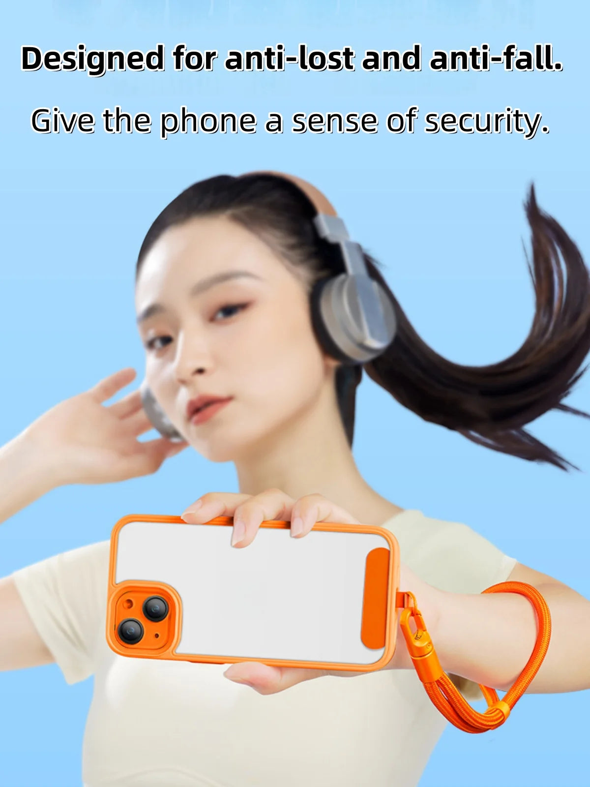 Universal Adjustable Mobile Phone Lanyard Short Wrist Strap with Self-locking Anti-drop Design Durable Polyester Phone Strap