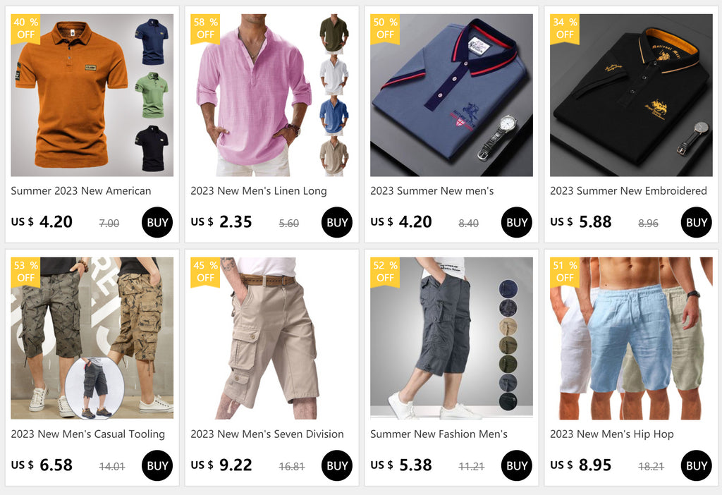 Summer 2023 New American Lapel Short Sleeve T-shirt Men's Embroidered Casual Business T-shirt